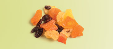 Quarter cup dried fruit